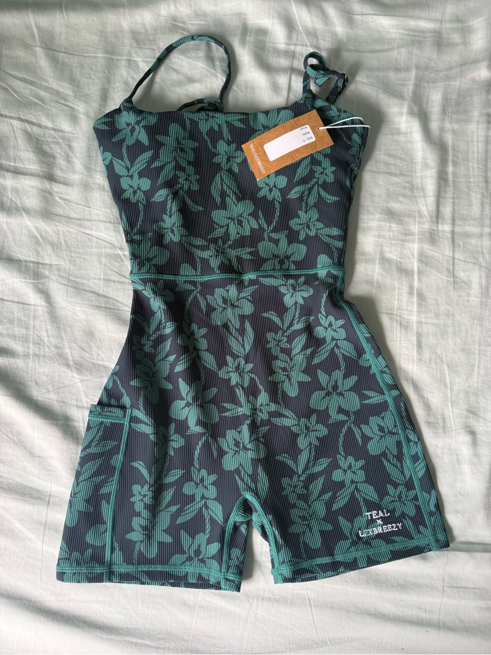 Active by teal romper
